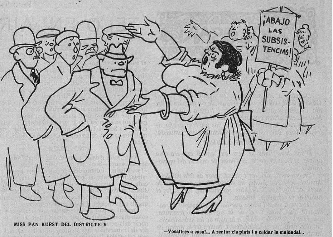 Dibuix publicat a L'Esquella de la Torratxa, núm 2038, el 18 de gener de 1918